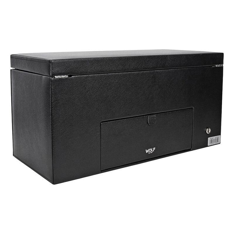Wolf Roadster Module 2.7 Triple Watch Winder with Storage 457356