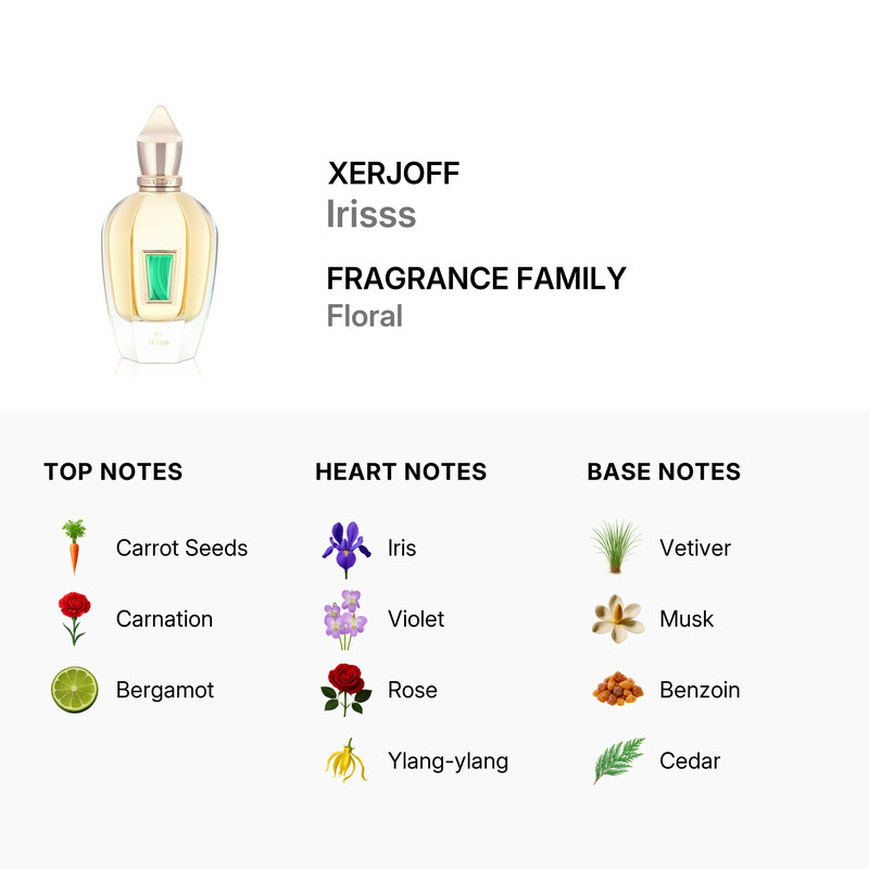 Xerjoff Ladies 17/17 Irisss EDP Spray 3.4 oz Fragrances