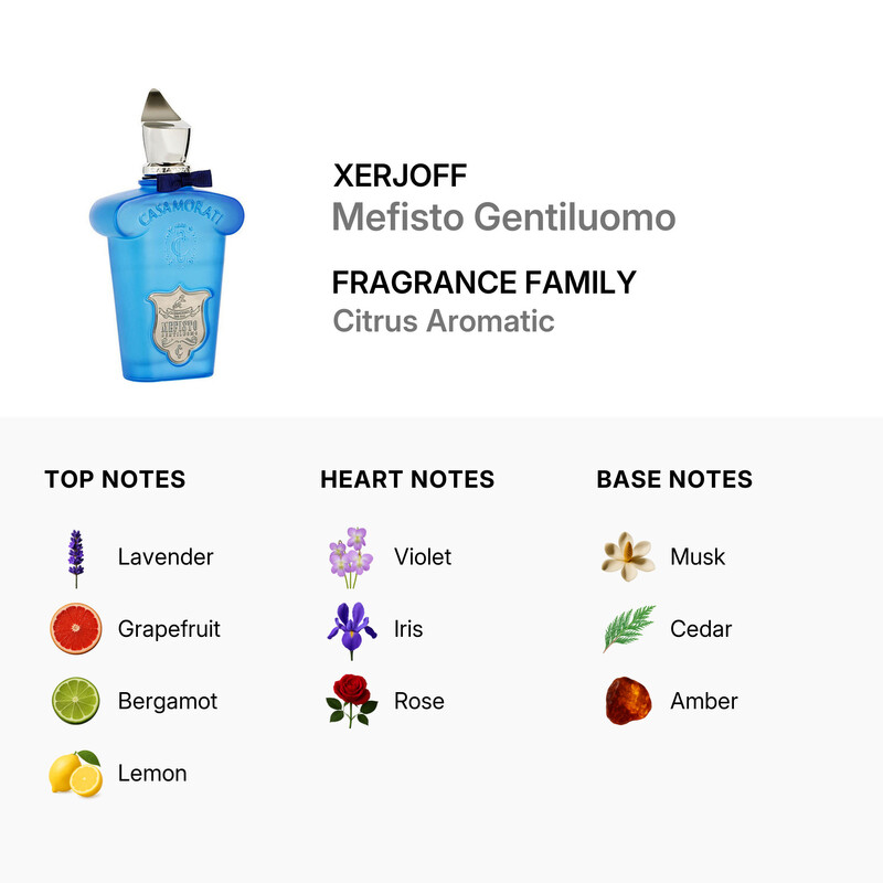 Xerjoff Men's Mefisto Gentiluomo 1888 Casamorati EDP Spray 3.4 oz