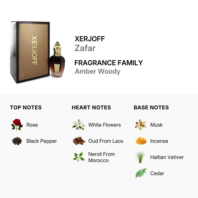 Xerjoff Oud Stars Zafar EDP 1.7 oz Fragrances 8033488153762