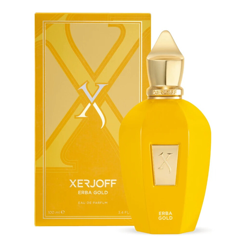 美品 GOLDEN  アルパカ混 XXS イタリア製 オーバーサイズ Xerjoff Unisex V Erba Gold EDP Spray 3.4 oz Fragrances