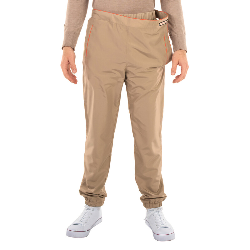 Y/Project Y / Project Asymmetric Waist Lazy Nylon Pants, Size