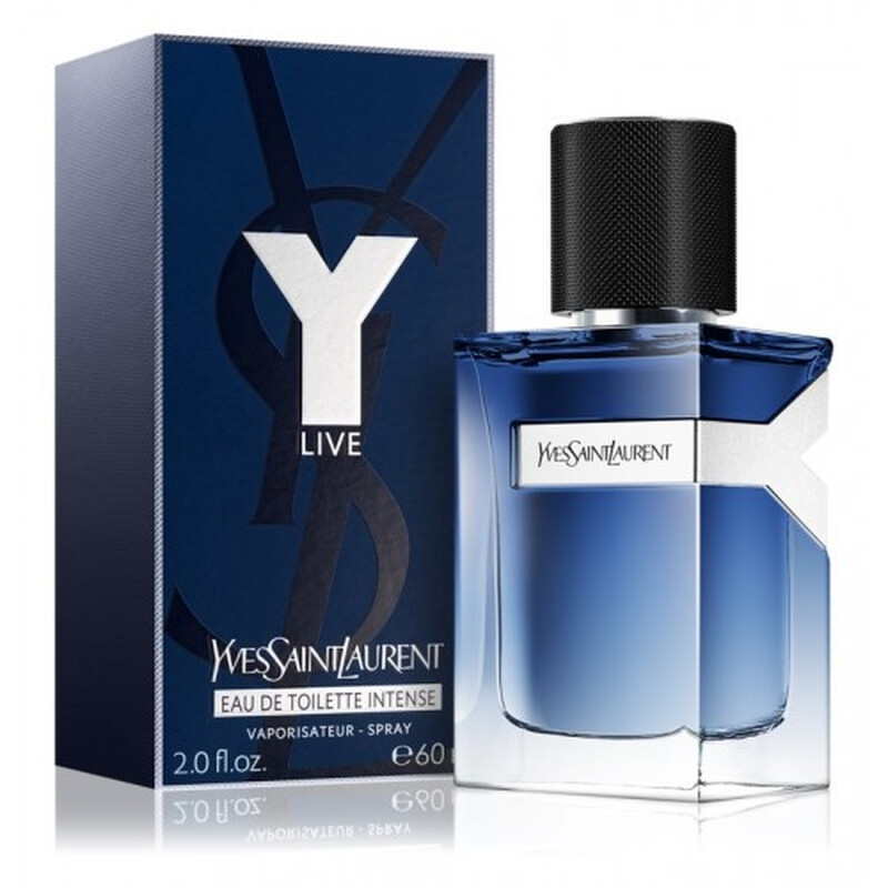 イヴサンローラン Y Live INTENSE　オードトワレ　60ml Yves Saint Laurent YSL Men's Y Live Intense EDT Spray 2 oz