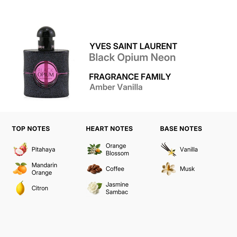 Yves Saint Laurent - Black Opium Eau De Parfum Neon Spray 30ml/1oz