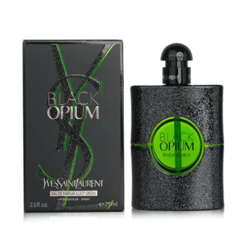 Yves Saint Laurent Ladies Black Opium Illicit Green EDP Spray 2.5