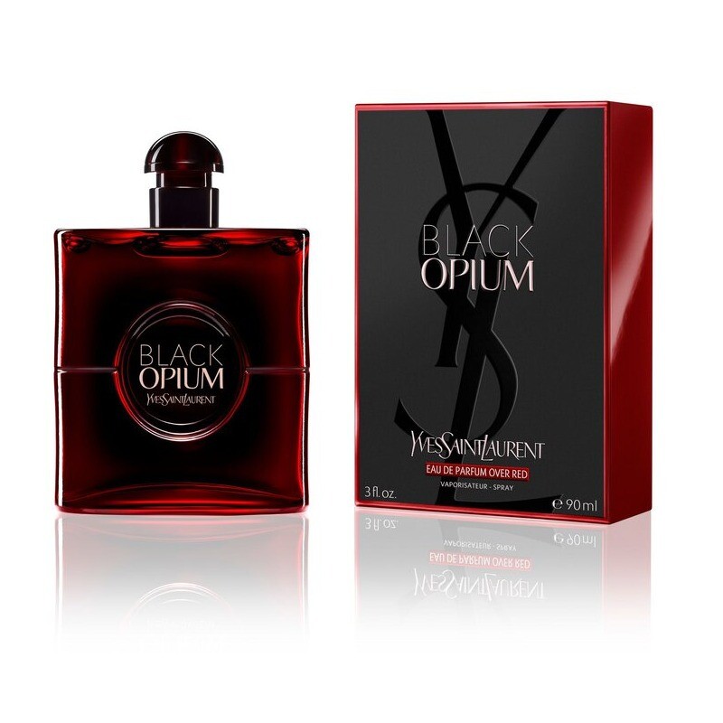 Yves Saint Laurent Ladies Black Opium Over Red EDP Spray 3.0 oz Fragrances 3614274076202