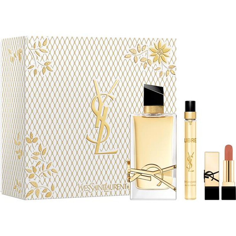 574.Yves Saint Laurent LIBRE　12本セット Yves Saint Laurent Ladies Libre 3pcs EDP Gift Set Fragrances