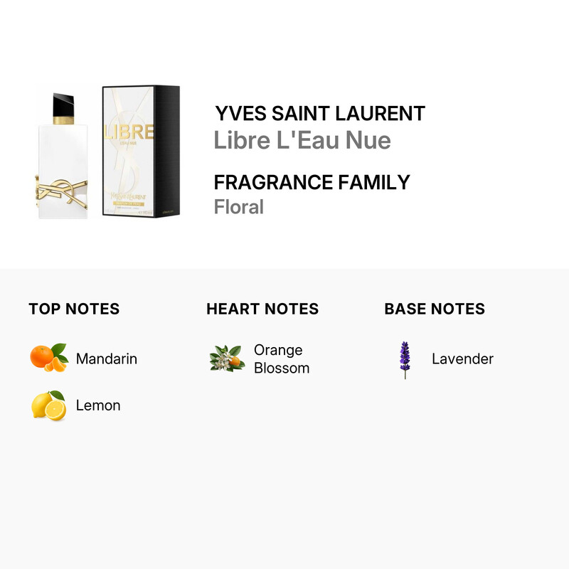 Yves Saint Laurent Ladies Libre L'Eau Nue EDP Spray 3.0 oz