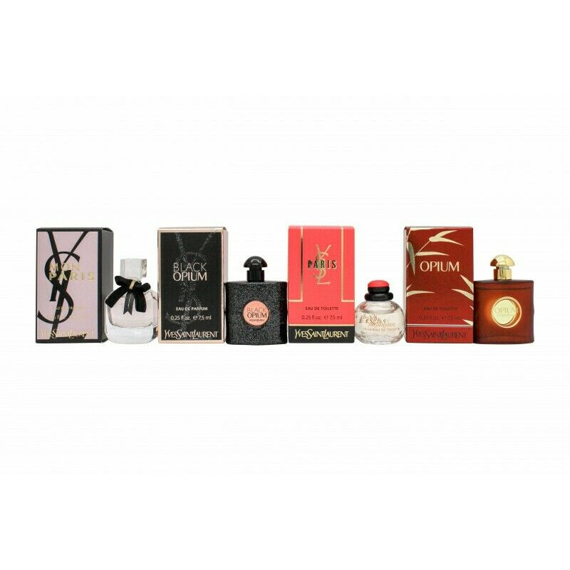 Yves Saint Laurent Ladies Travel Selection 4 Piece Miniature Gift