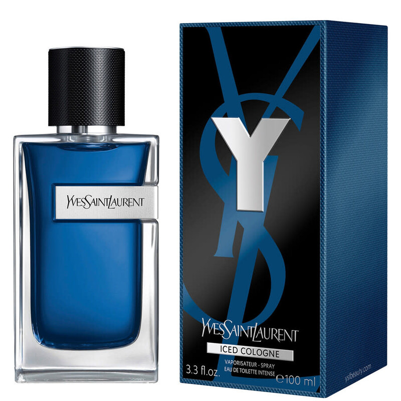 Yves Saint Laurent Men's Y Iced Cologne Intense EDT Spray 3.4 oz Fragrances 3614274492330