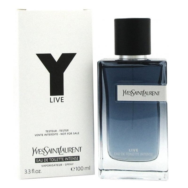 Yves Saint Laurent Men's Y Live Intense EDT 3.3 oz (Tester