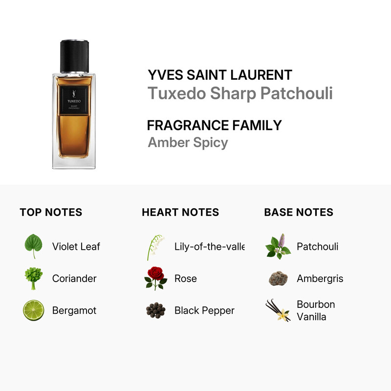 Yves Saint Laurent Unisex Le Vestiaire Des Tuxedo Sharp Patchouli
