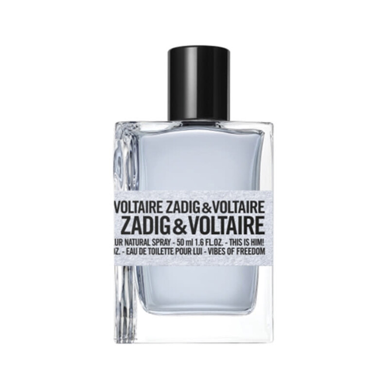 Zadig and Voltaire Men's This is Him! Vibes of Freedom EDT Spray 1.69 oz Fragrances 3423222048457