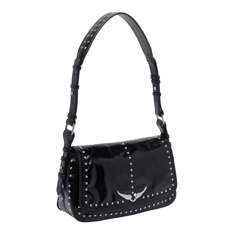Zadig & Voltaire Le Zouzou Vintage Studs Shoulder Bag LWBA04168011