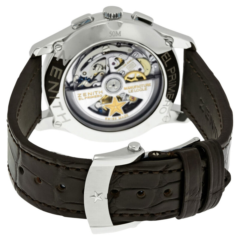 Zenith Captain Chronograph Brown Dial Brown Alligator Leather