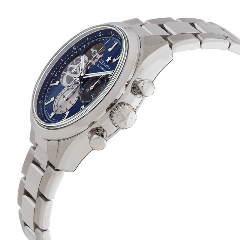 Zenith Chronomaster Blue Open Boutique Edition Chronograph