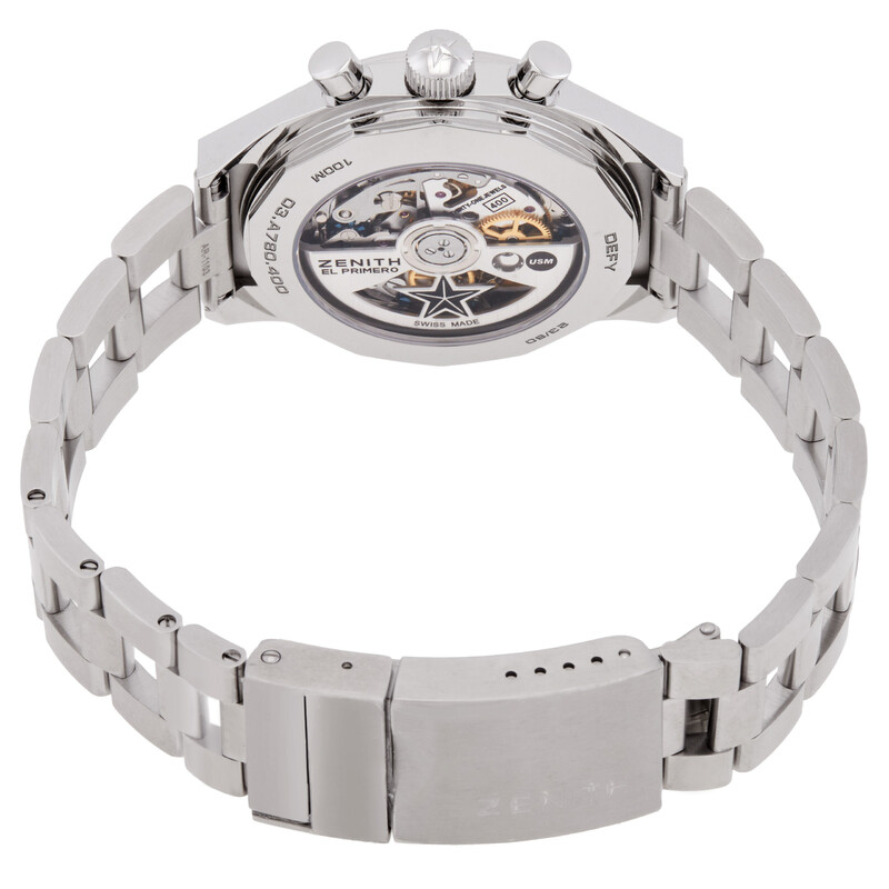 Zenith Defy Chronograph Automatic Orange Dial Watch 03.A780.400-3