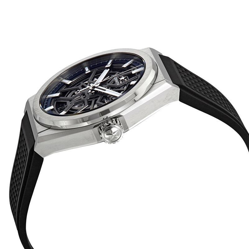 Zenith Defy Classic Automatic Skeletal Dial Titanium Men's Watch