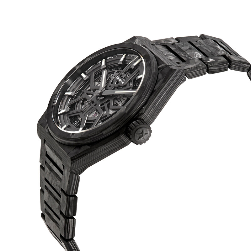 Zenith Defy Classic Carbon Automatic Men's Watch 10.9001.670/80