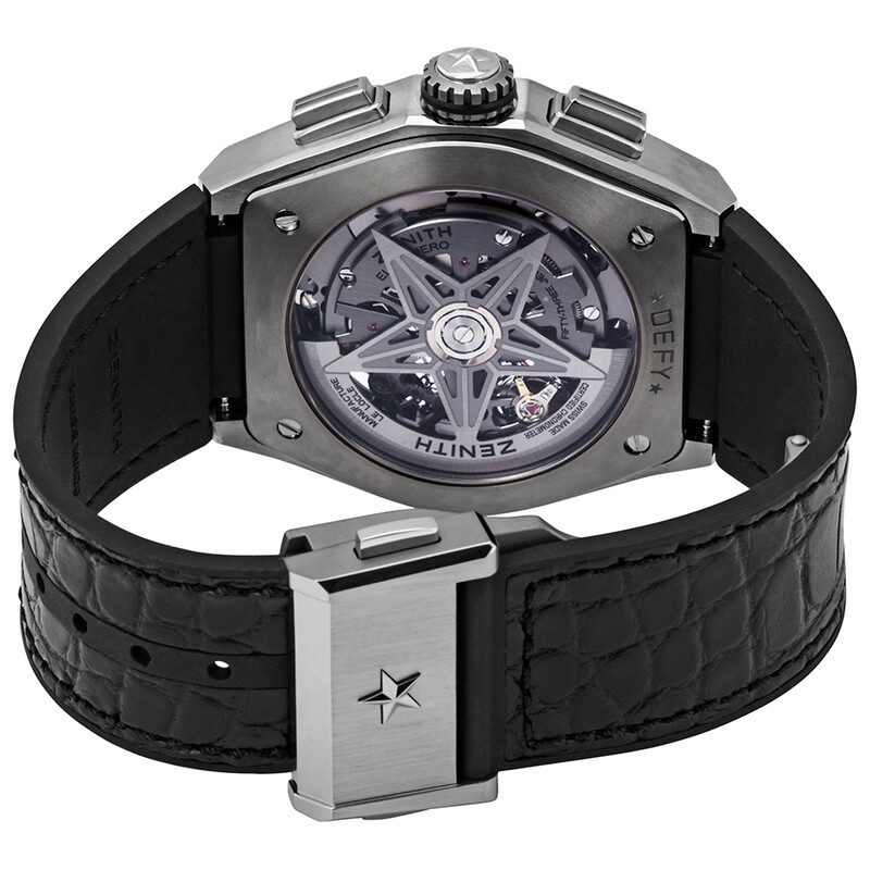 Zenith Defy El Primero 21 Chronograph Automatic Black Skeletal