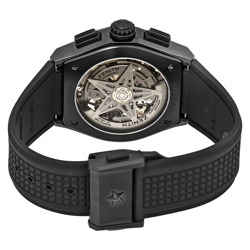 Zenith Defy El Primero 21 Skeleton Dial Automatic Men's Rubber