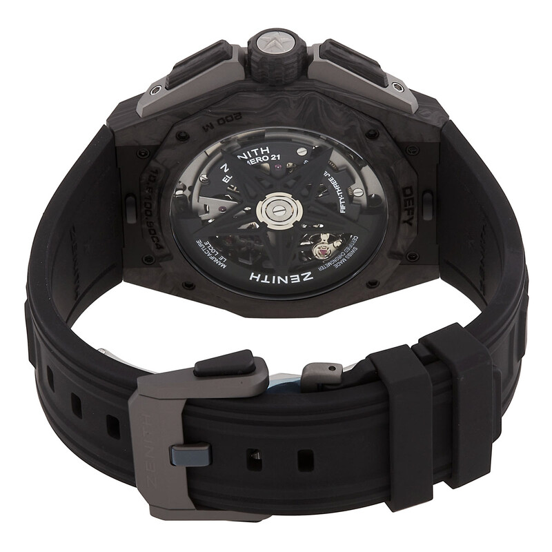 Zenith Defy Extreme Carbon Automatic Men's Watch 10.9100.9004/22