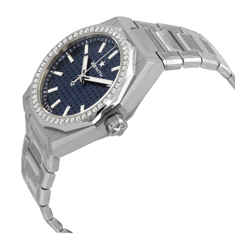 ♭♭ スターデージーセクション　660×10ｍ RD691B Zenith Defy Skyline 36 Automatic Diamond Blue Dial Ladies Watch