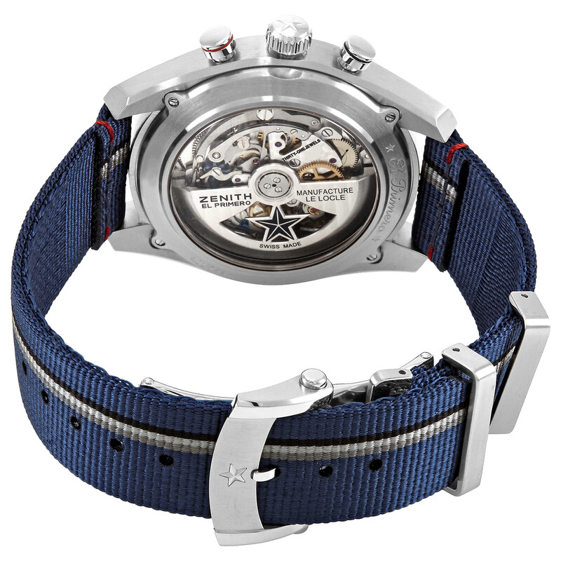 Zenith El Primero Chronograph Automatic Grey Dial Men's Watch