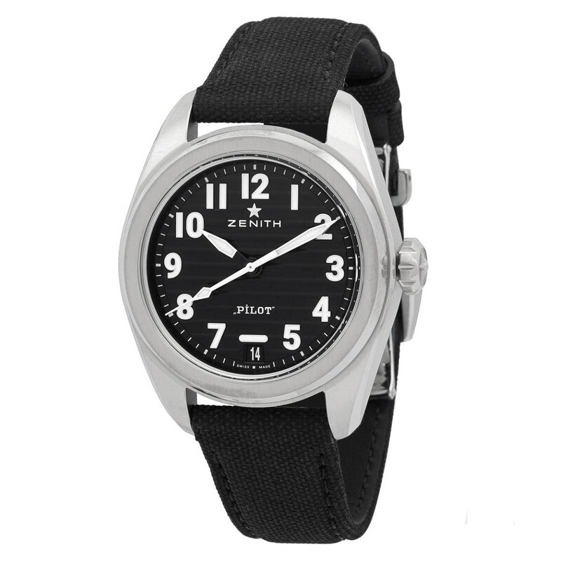 Zenith Pilot Automatic Black Dial Men's Watch 03.4000.3620/21.I001