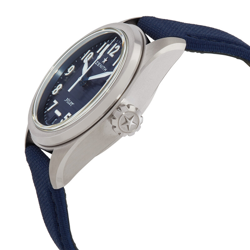 Zenith Pilot Automatic Blue Dial Men's Watch 03.4000.3620/51.I003