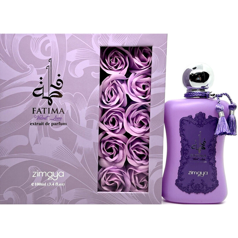 Zimaya Ladies Fatima Velvet Love Extrait de Parfum Spray 3.4 oz Fragrances 6290171071068