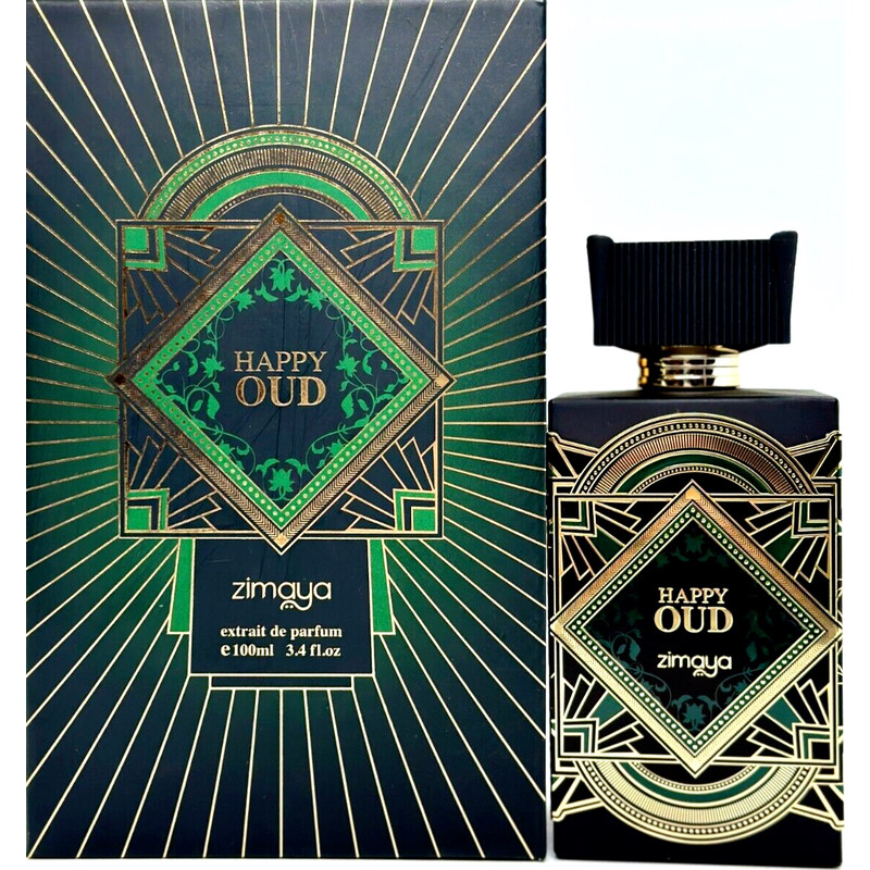 Zimaya Unisex Happy Oud Extrait de Parfum Spray 3.4 oz Fragrances 6290171072218