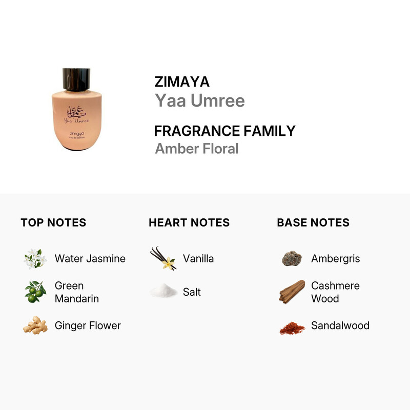 Zimaya Unisex Yaa Umree EDP Spray 3.38 oz Fragrances 6290171071983