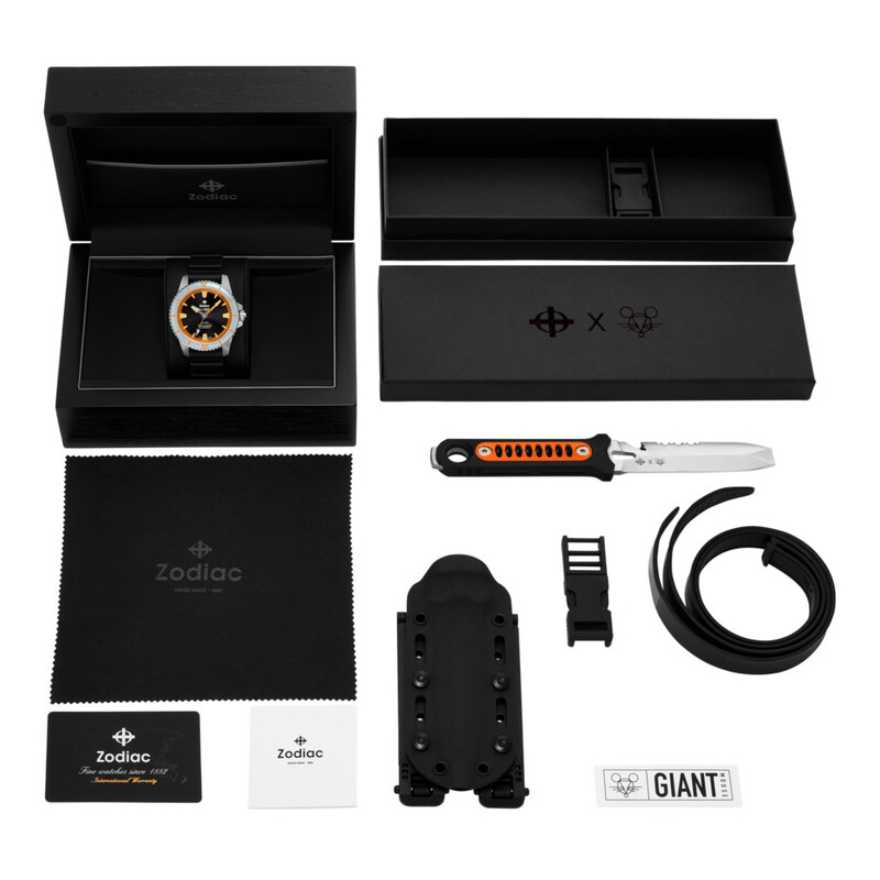 Zodiac Pro-Diver Automatic Black Dial Men's Watch ZO3652 - Watches