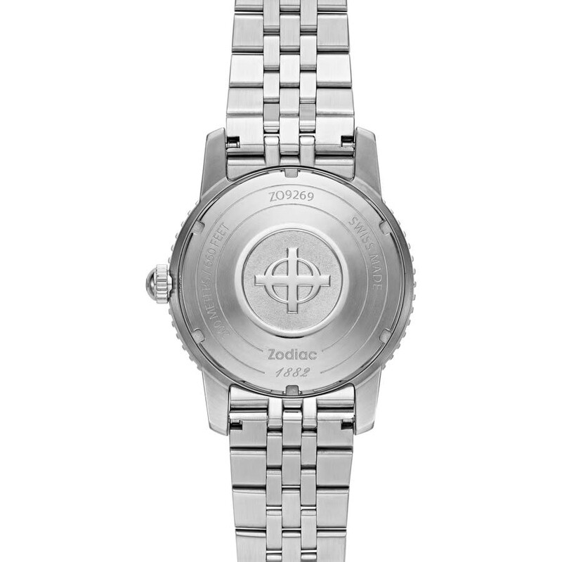 Zodiac Super Sea Wolf Automatic Silver Dial Men's Watch ZO9269