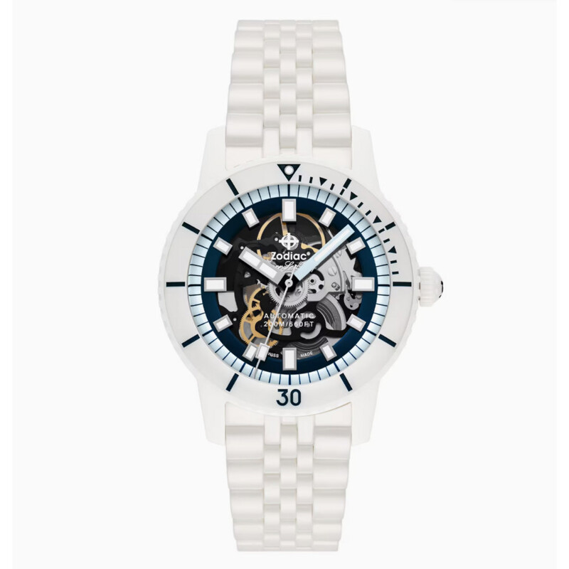 Zodiac Super Sea Wolf Black Dial Men's Watch ZO9594 - Watches