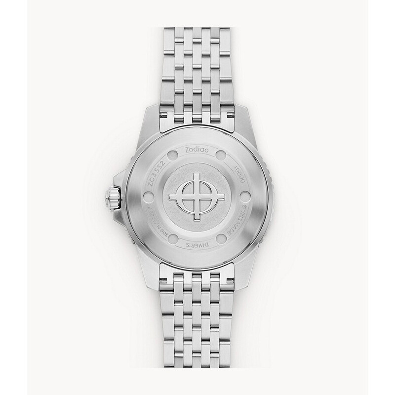 Zodiac Super Sea Wolf Pro-Diver Automatic Cos-C Certified Black