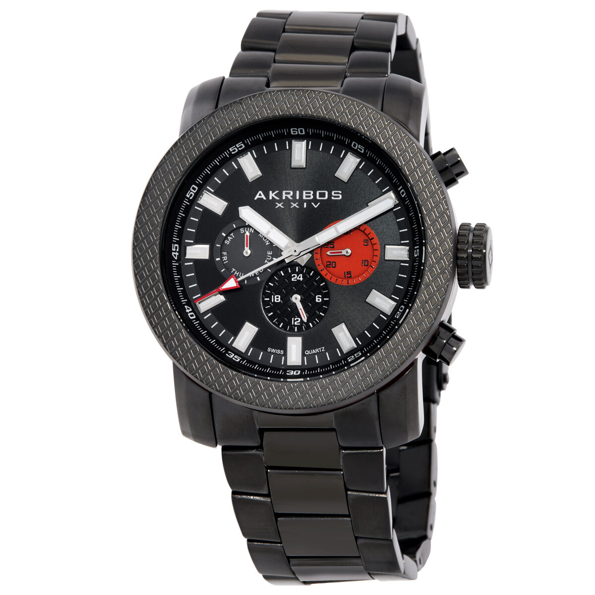 Akribos XXIV Black Men's Watch AK684BK