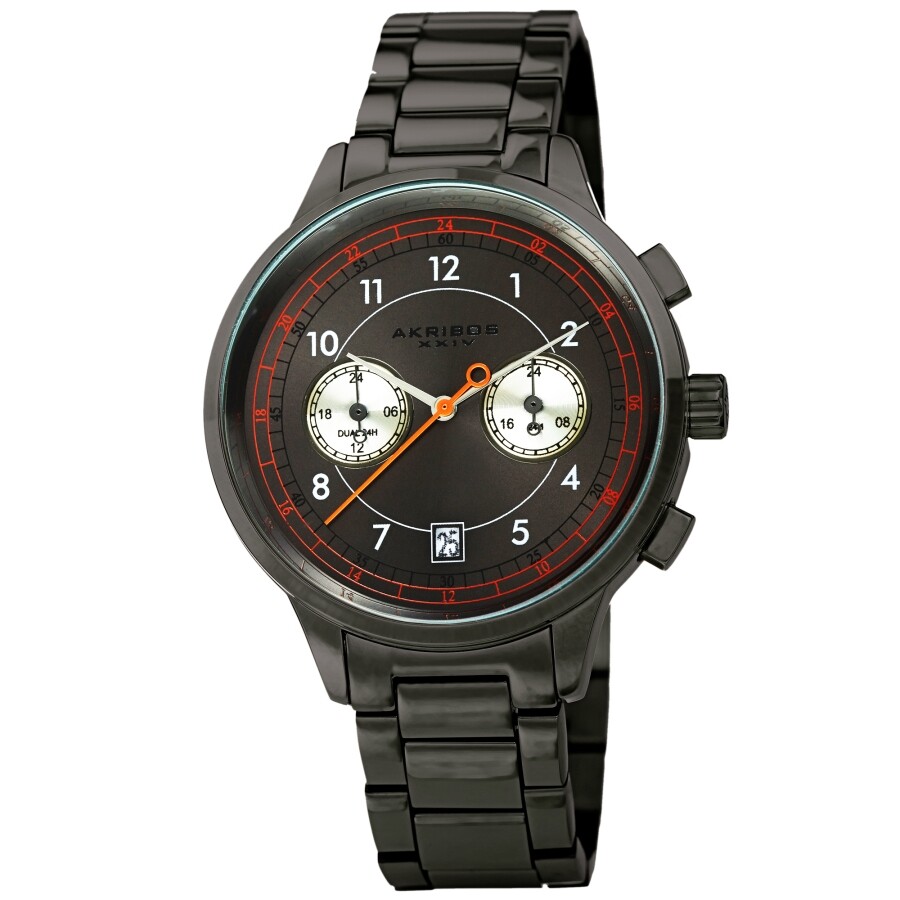 Akribos XXIV Quartz Grey Dial Men's Watch AK1071GN