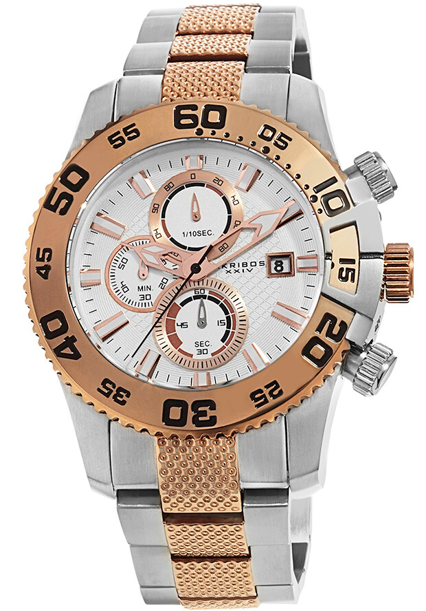 Akribos XXIV White Men's Watch AK655TTR