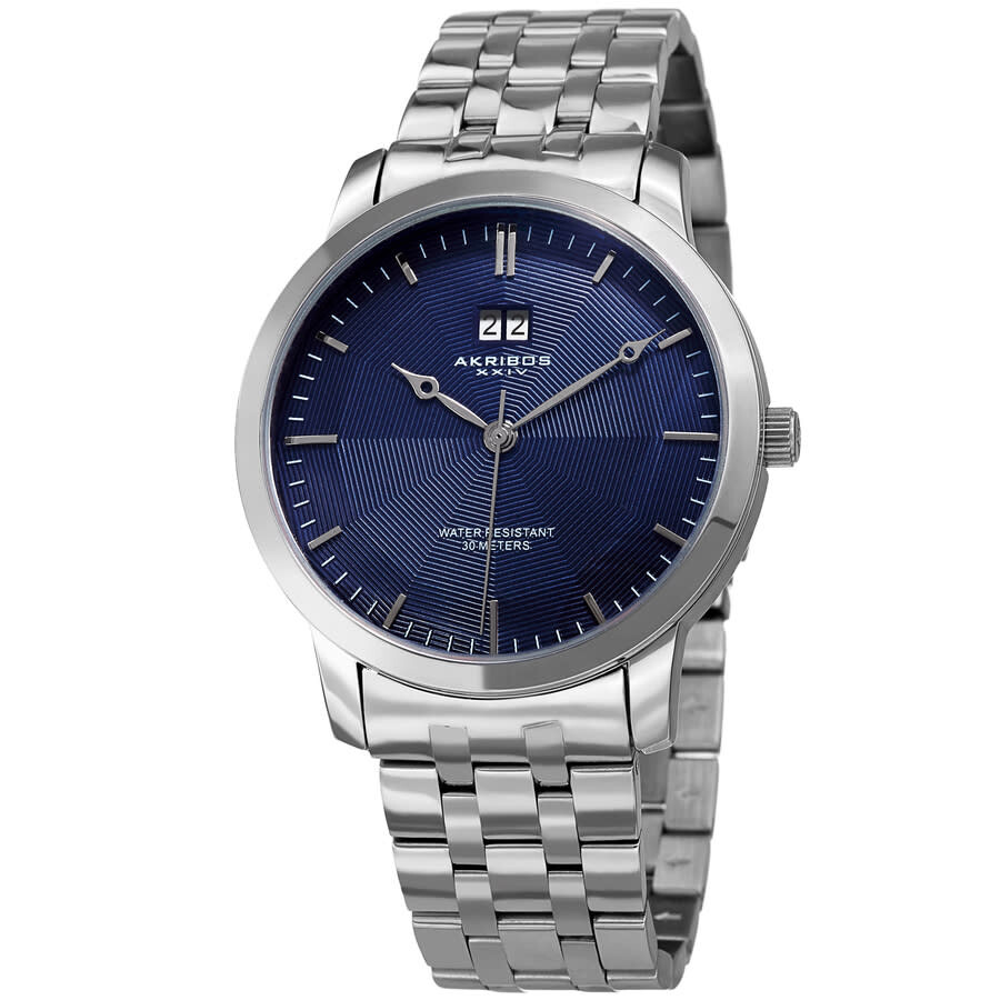 Akribos XXIV Womens Casual Quartz Blue Dial Men's Watch P50185