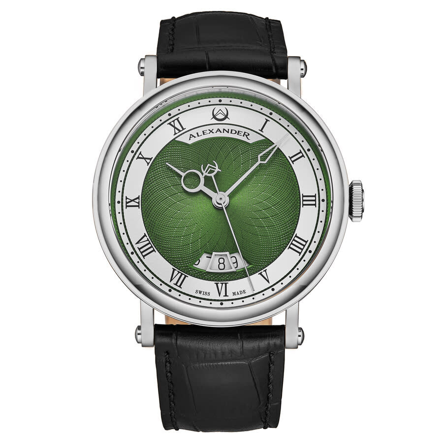 Alexander Alexander 2 Automatic Green Dial Men's Watch A153-03