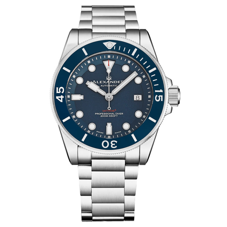 Alexander Alexander 2 Automatic Blue Dial Men's Watch A520-03