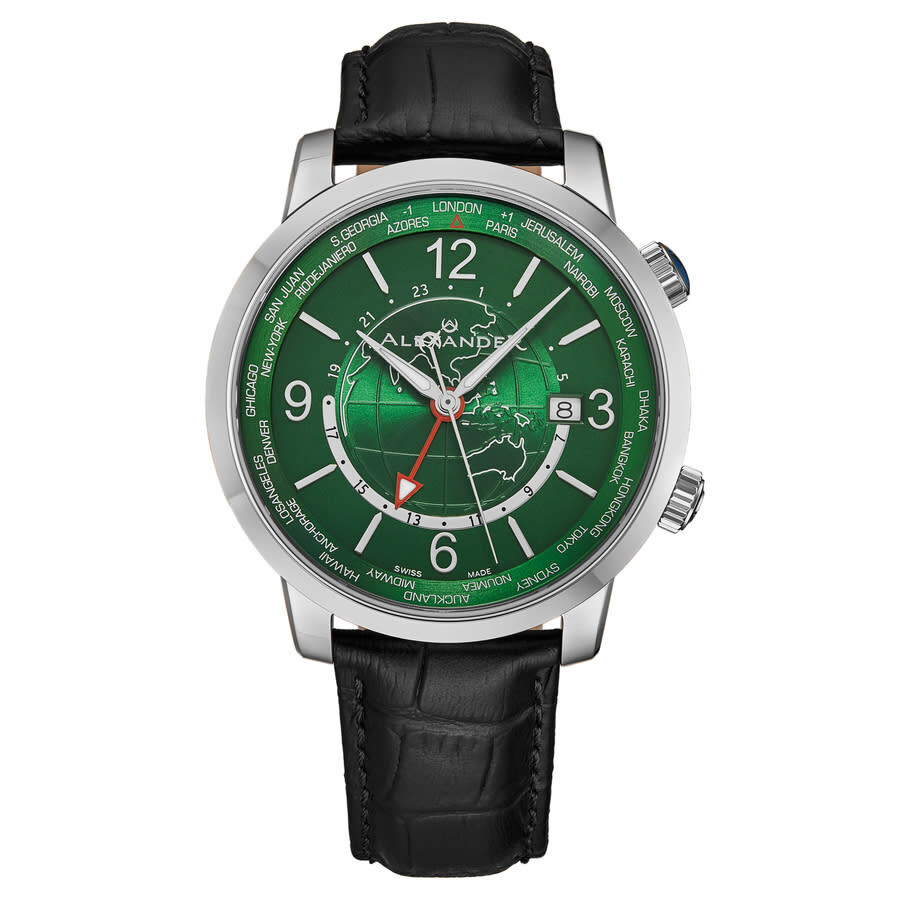 Alexander Alexander 2 Quartz Green Dial Men's Watch A171A-04