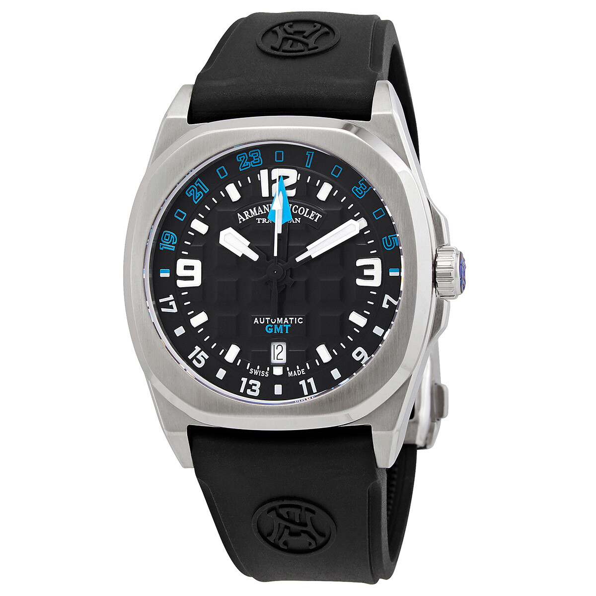 Armand Nicolet JH9 Automatic Black Dial Men's Watch A663HAA-NZ-GG4710N