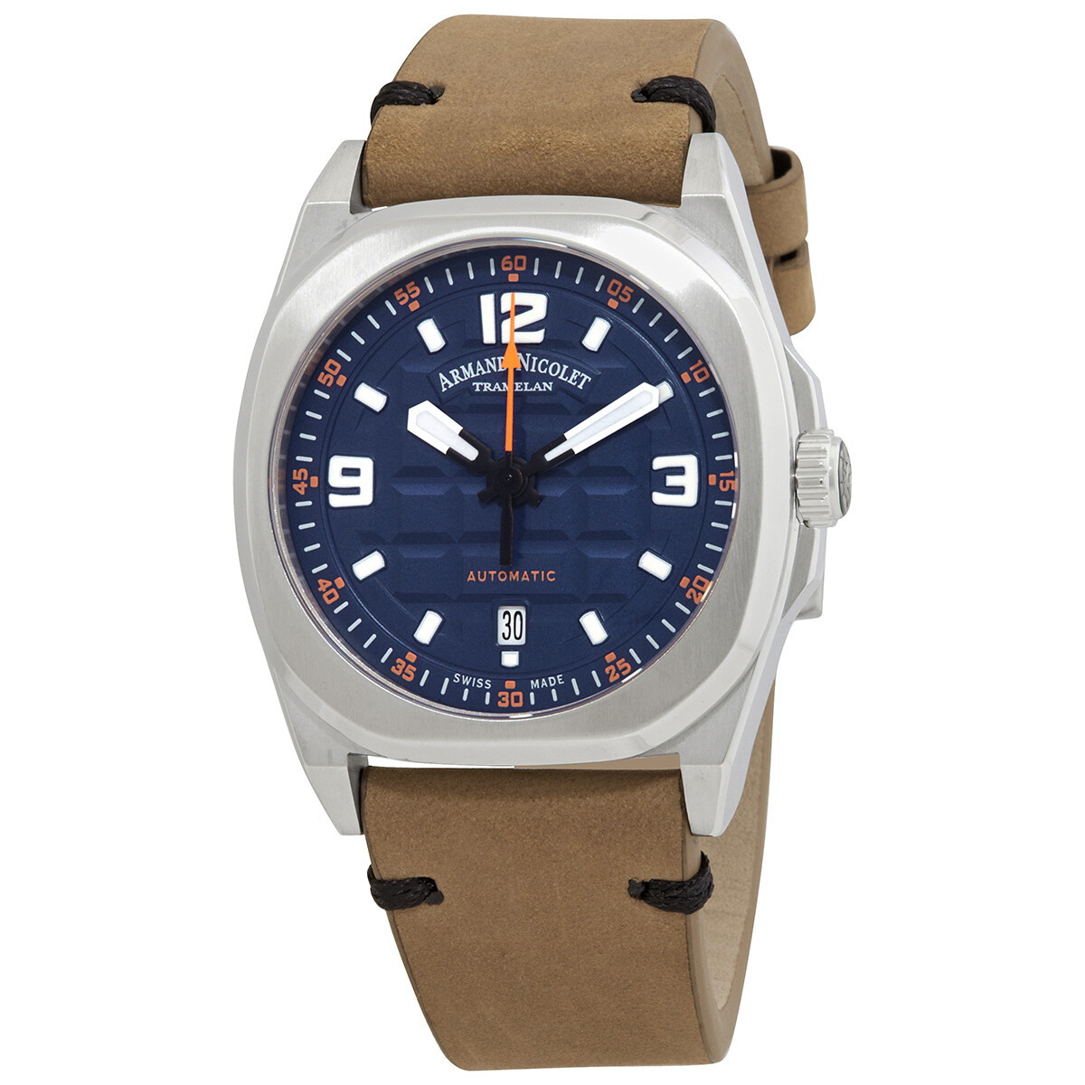 Armand Nicolet JH9 Automatic Blue Dial Men's Watch A660HAA-BO-PK4140CA