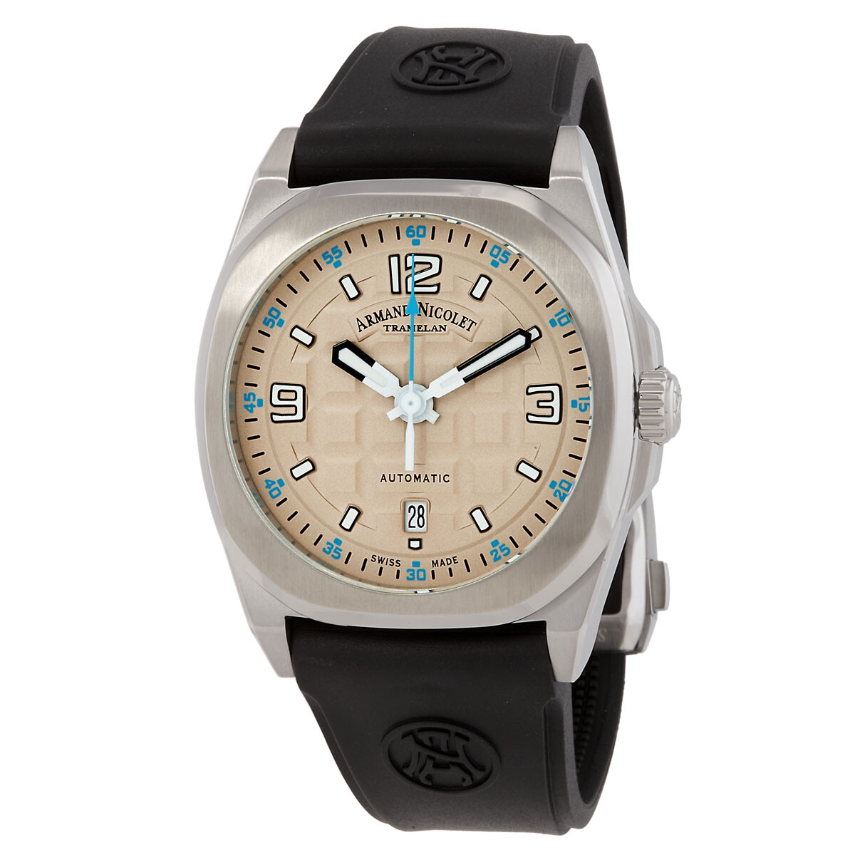 Armand Nicolet JH9 Automatic Dove Grey Dial Men's Watch A660HAA-TZ-GG4710N