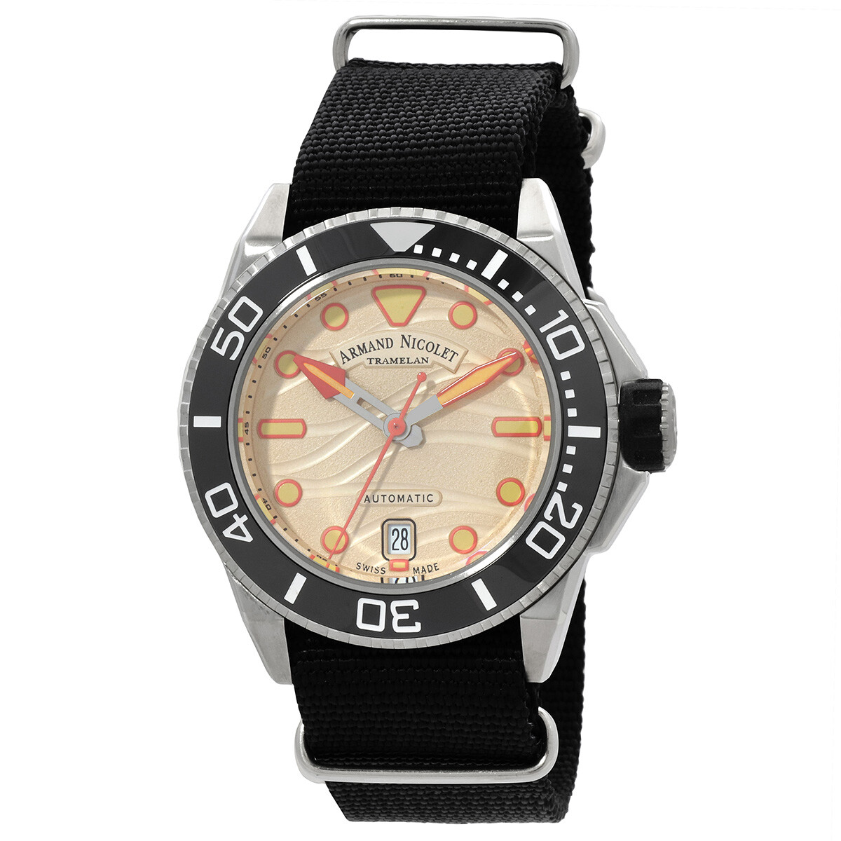 Armand Nicolet JSH Automatic Men's Watch A481PGN-KO-BN22481AANN