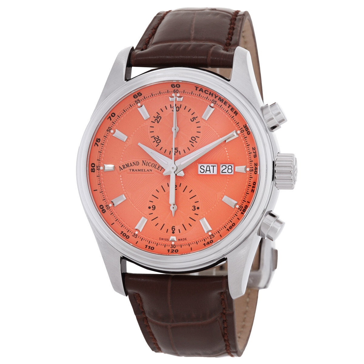 Armand Nicolet MH2 Chronograph Automatic Men's Watch A647A-SM-P840MR2