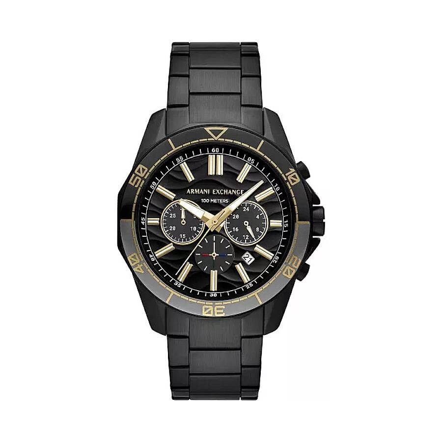 Armani Exchange Spencer Chronograph Quartz Black Dial Men's Watch AX1963